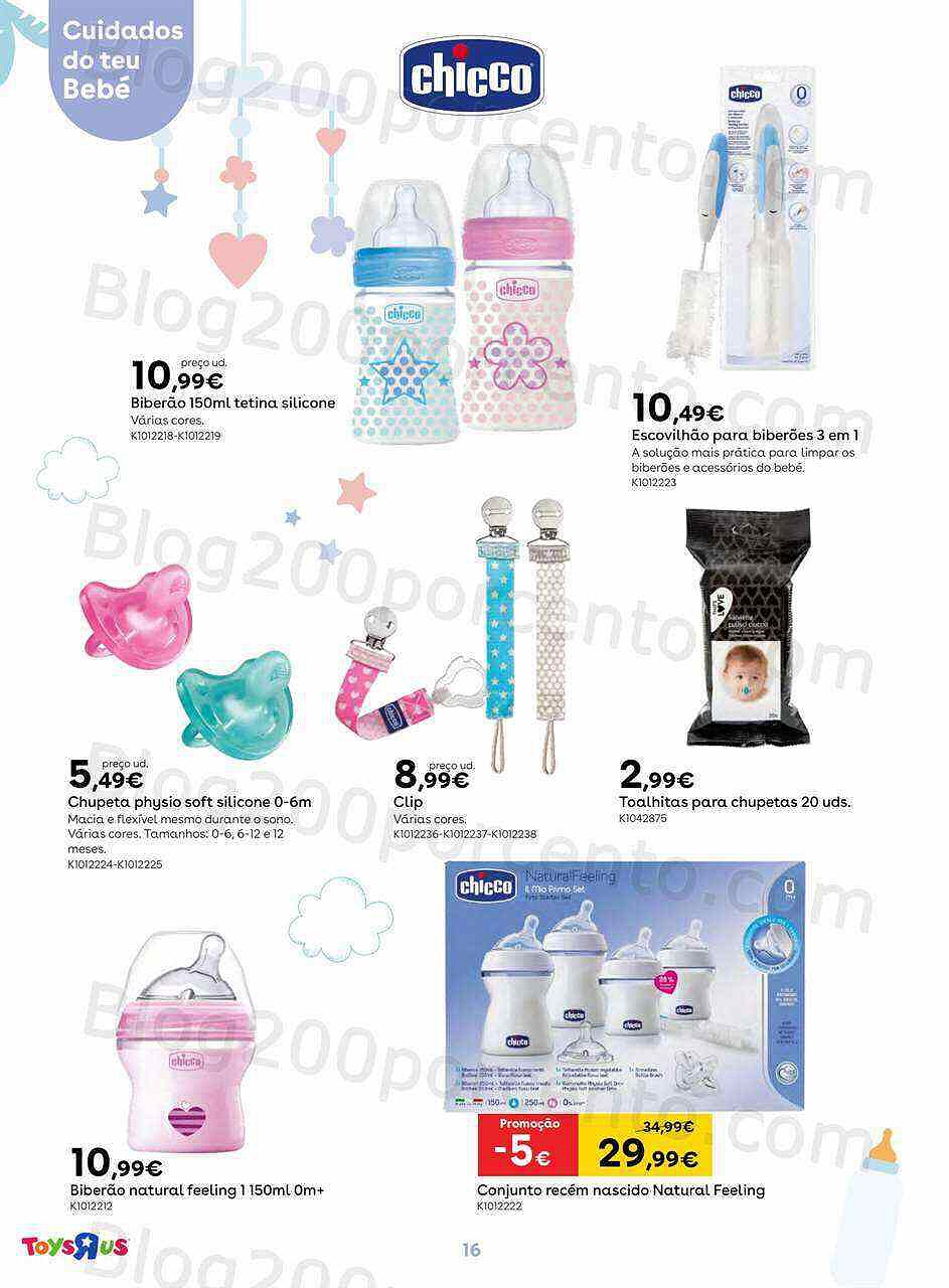 Antevisão Folheto TOYSRUS Bebé Promoções de 2 a 17 novembro