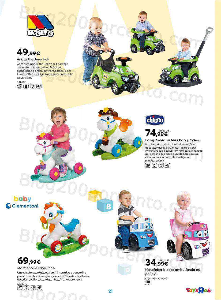 Antevisão Folheto TOYSRUS Bebé Promoções de 2 a 17 novembro