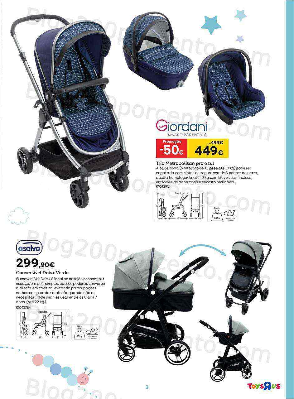 Antevisão Folheto TOYSRUS Bebé Promoções de 2 a 17 novembro