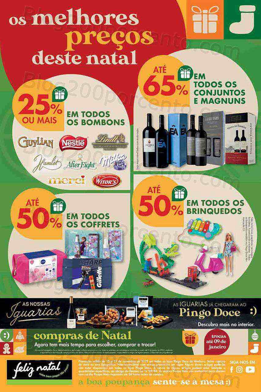 Antevisão Folheto PINGO DOCE Madeira Promoções de 15 a 21 novembro