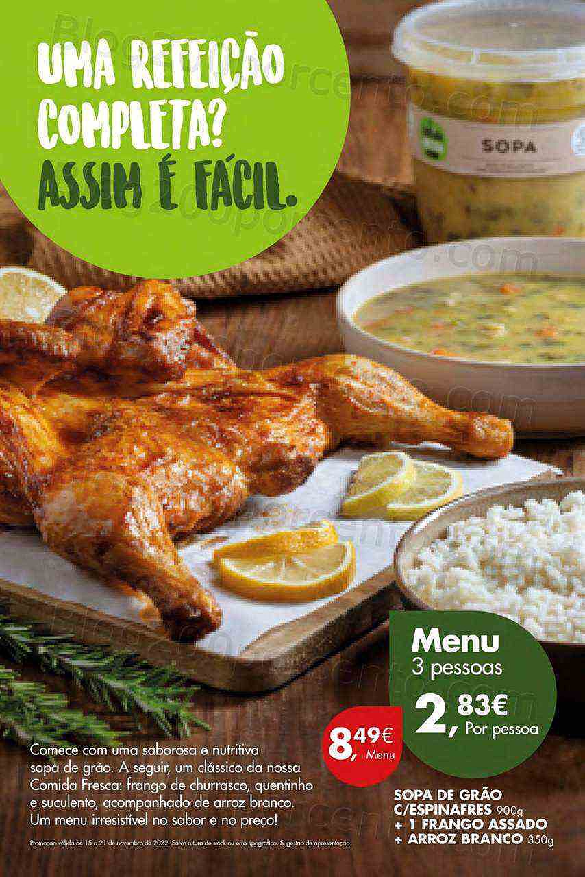 Antevisão Folheto PINGO DOCE Lojas Pequenas Promoções de 15 a 21 novembro