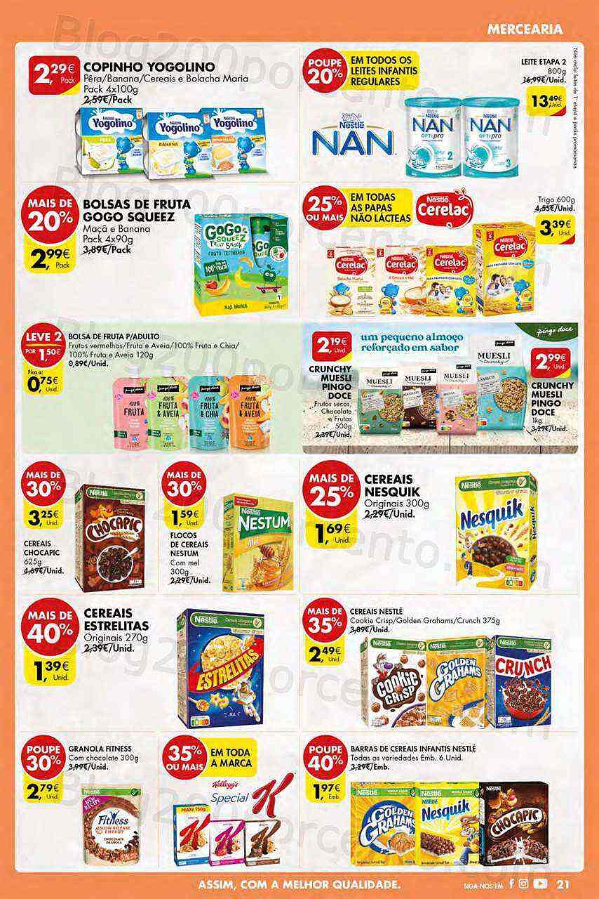 Antevisão Folheto PINGO DOCE Lojas Pequenas Promoções de 15 a 21 novembro