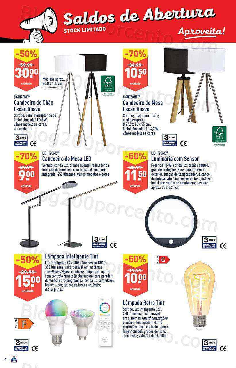 Antevisão Folheto ALDI Aberturas Mafamude Promoções de 9 novembro a 6 dezembro