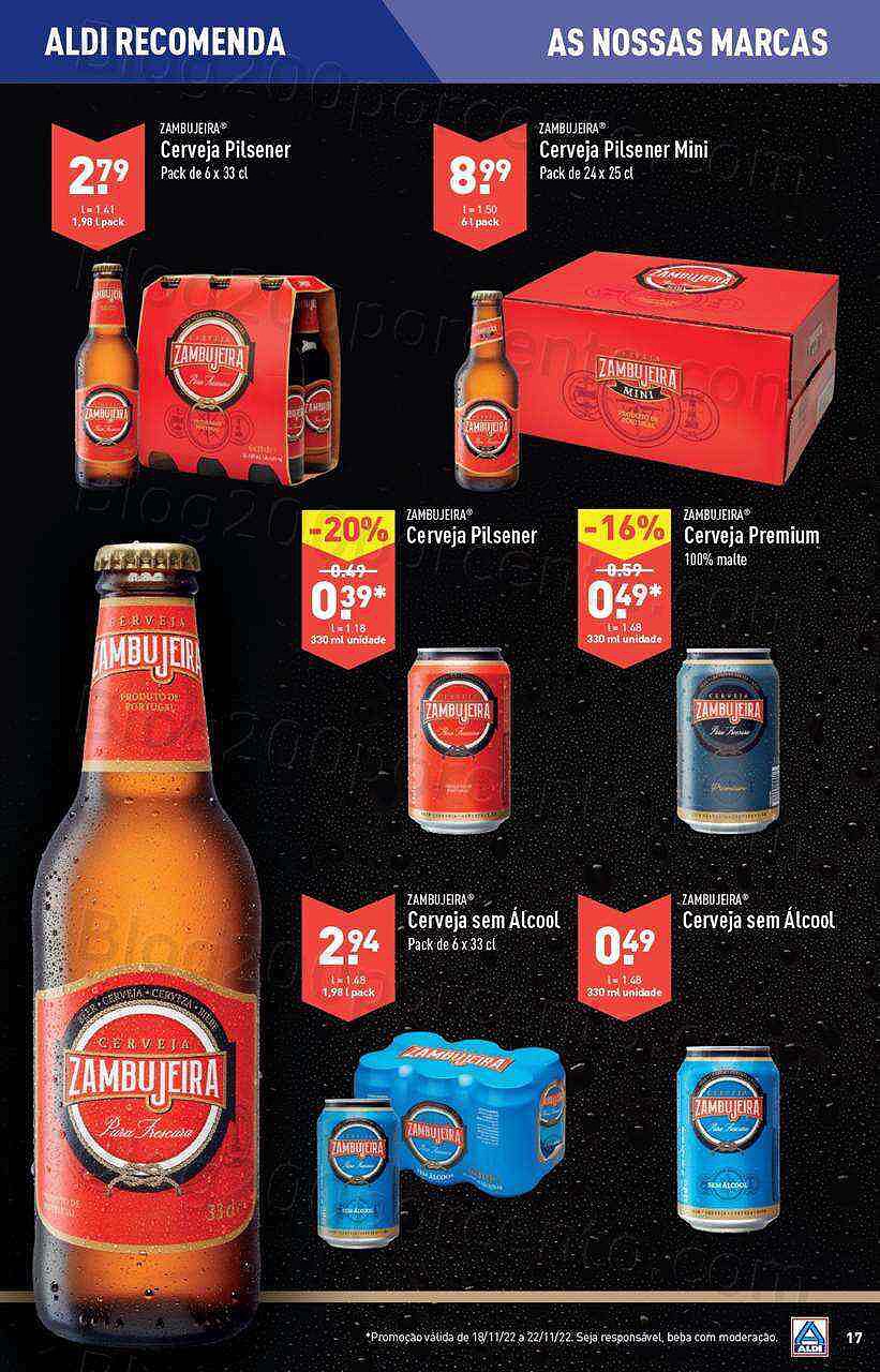 Antevisão Folheto ALDI Promoções de 16 a 22 novembro