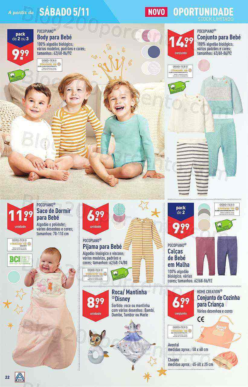 Antevisão Folheto ALDI Fim de Semana Promoções a partir de 4 novembro