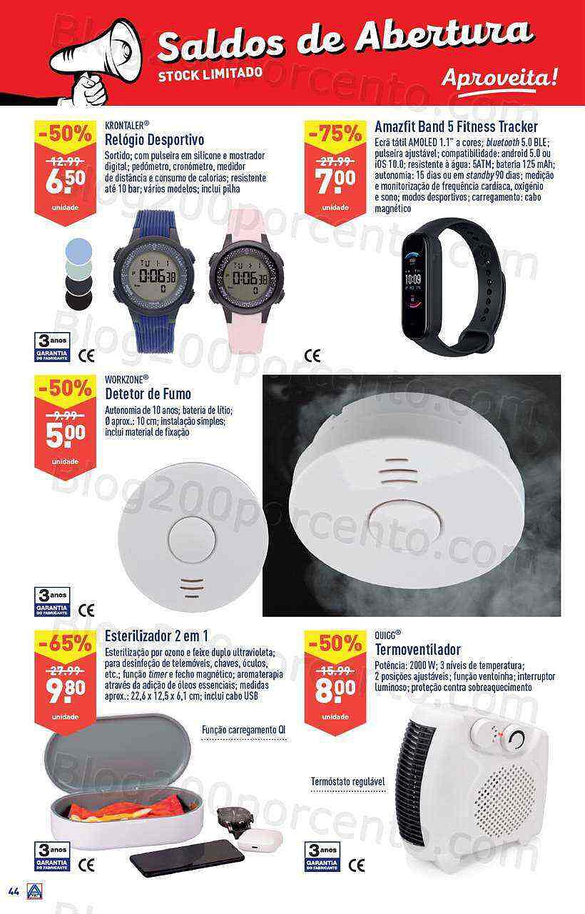 Antevisão Folheto ALDI Saldos + Abertura Promoções de 16 novembro a 13 dezembro