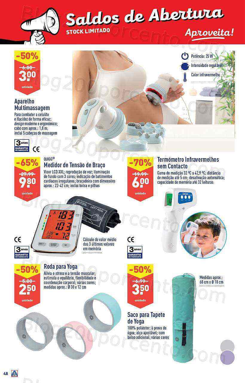Antevisão Folheto ALDI Saldos + Abertura Promoções de 16 novembro a 13 dezembro