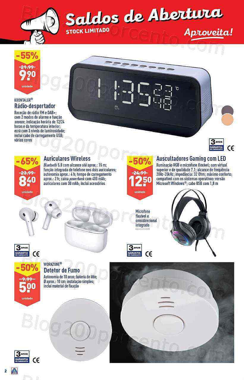 Antevisão Folheto ALDI Saldos + Abertura Promoções de 18 novembro a 13 dezembro