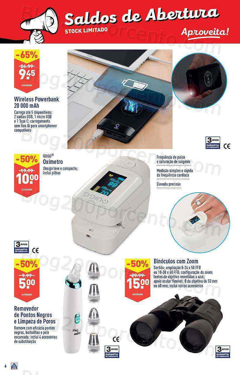 Antevisão Folheto ALDI Saldos + Abertura Promoções de 18 novembro a 13 dezembro