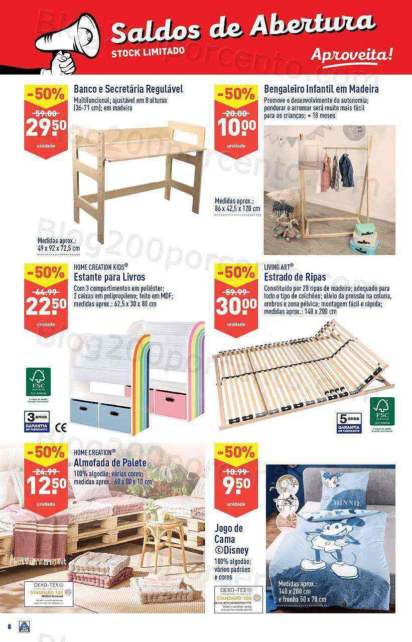 Antevisão Folheto ALDI Saldos + Abertura Promoções de 18 novembro a 13 dezembro