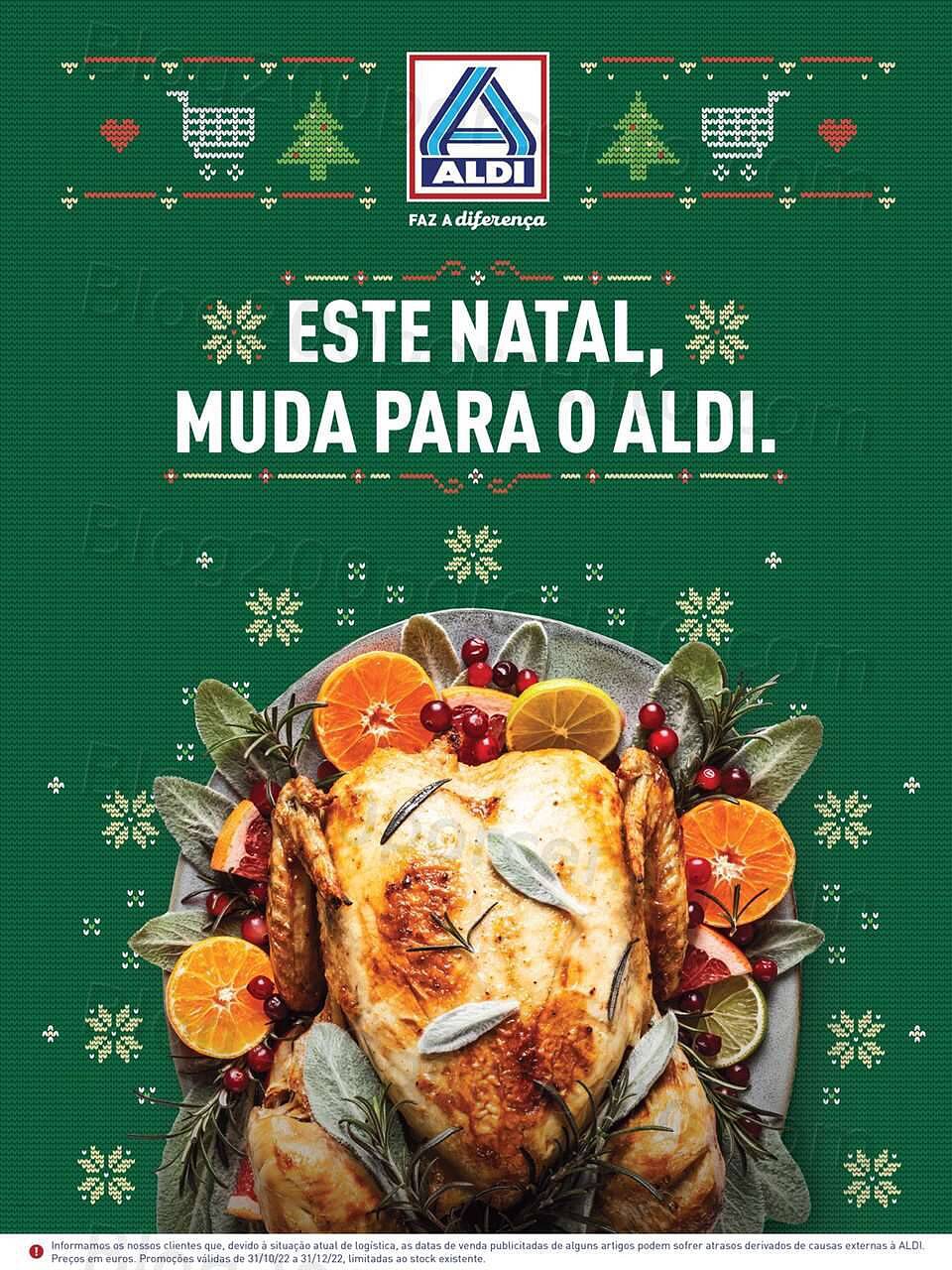 Antevisão Folheto ALDI Natal Promoções até 31 dezembro