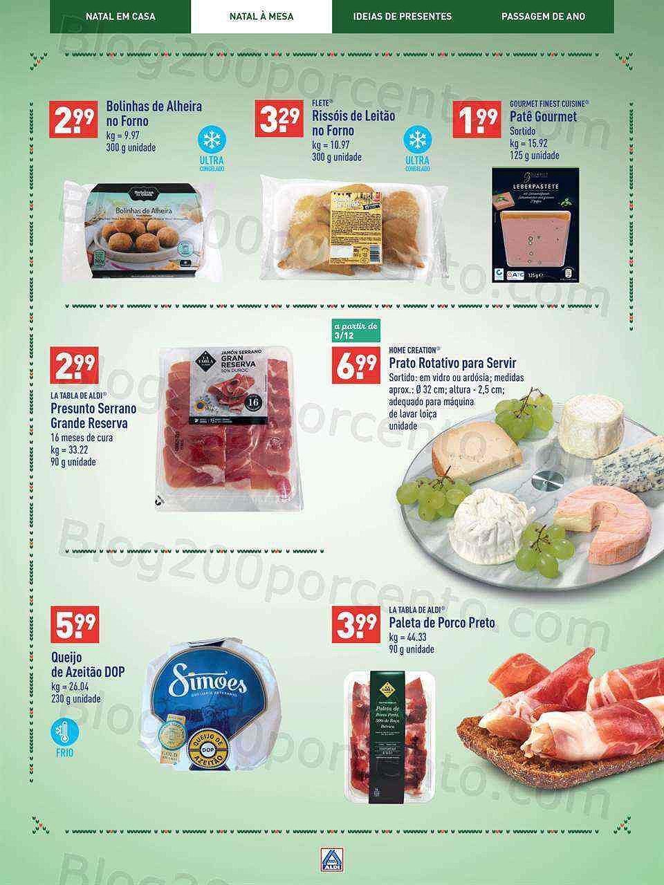 Antevisão Folheto ALDI Natal Promoções até 31 dezembro
