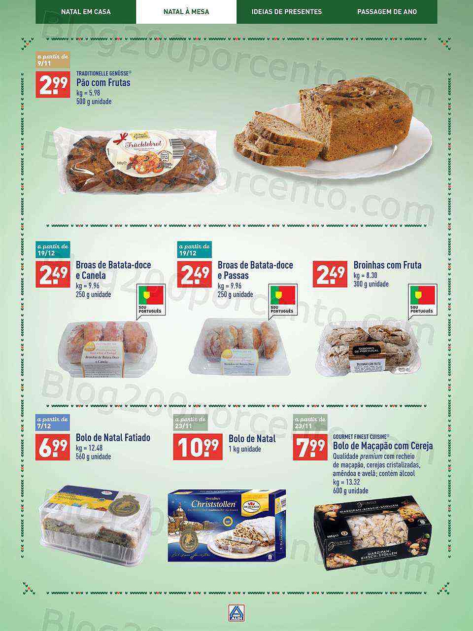 Antevisão Folheto ALDI Natal Promoções até 31 dezembro