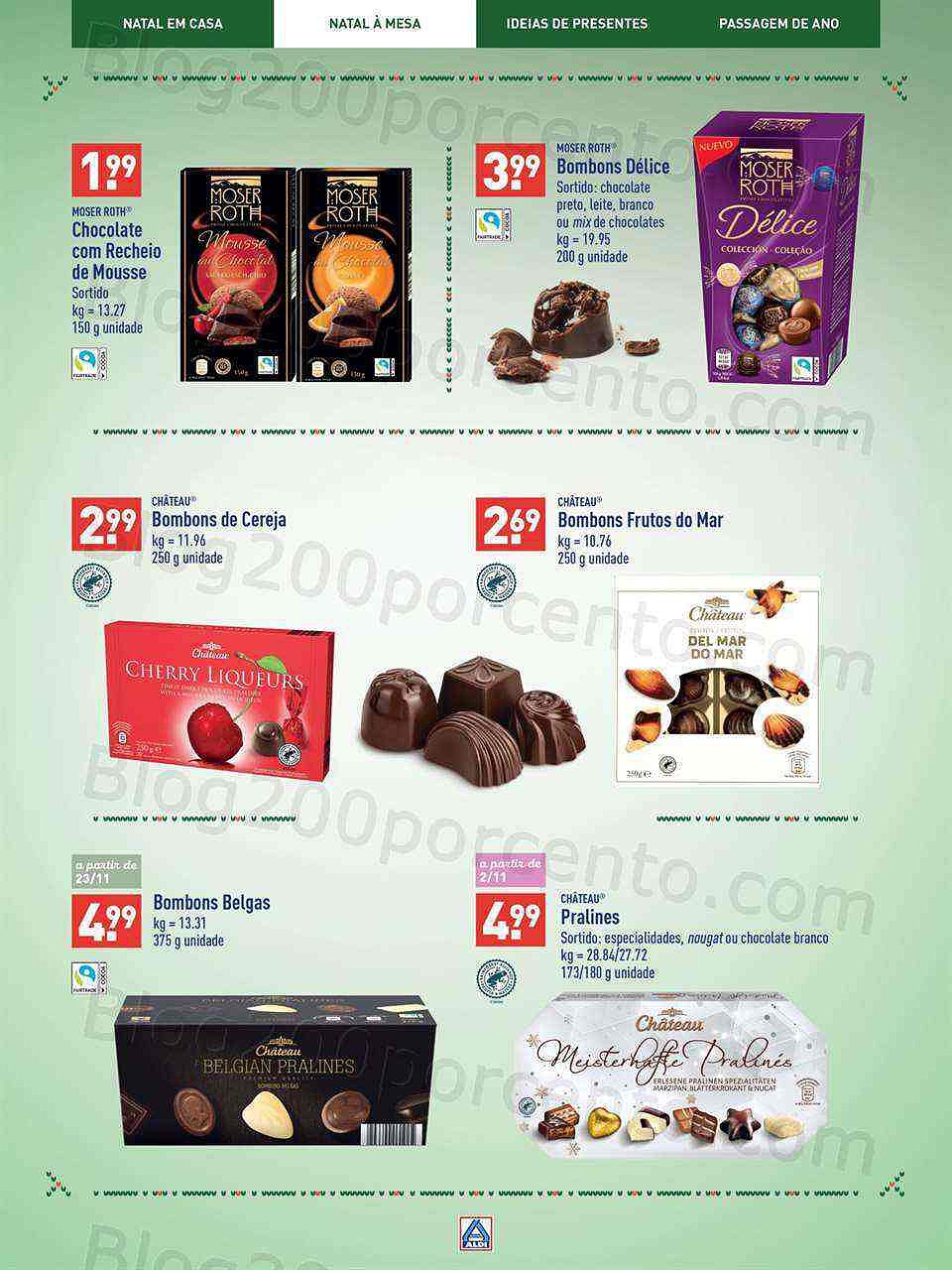 Antevisão Folheto ALDI Natal Promoções até 31 dezembro
