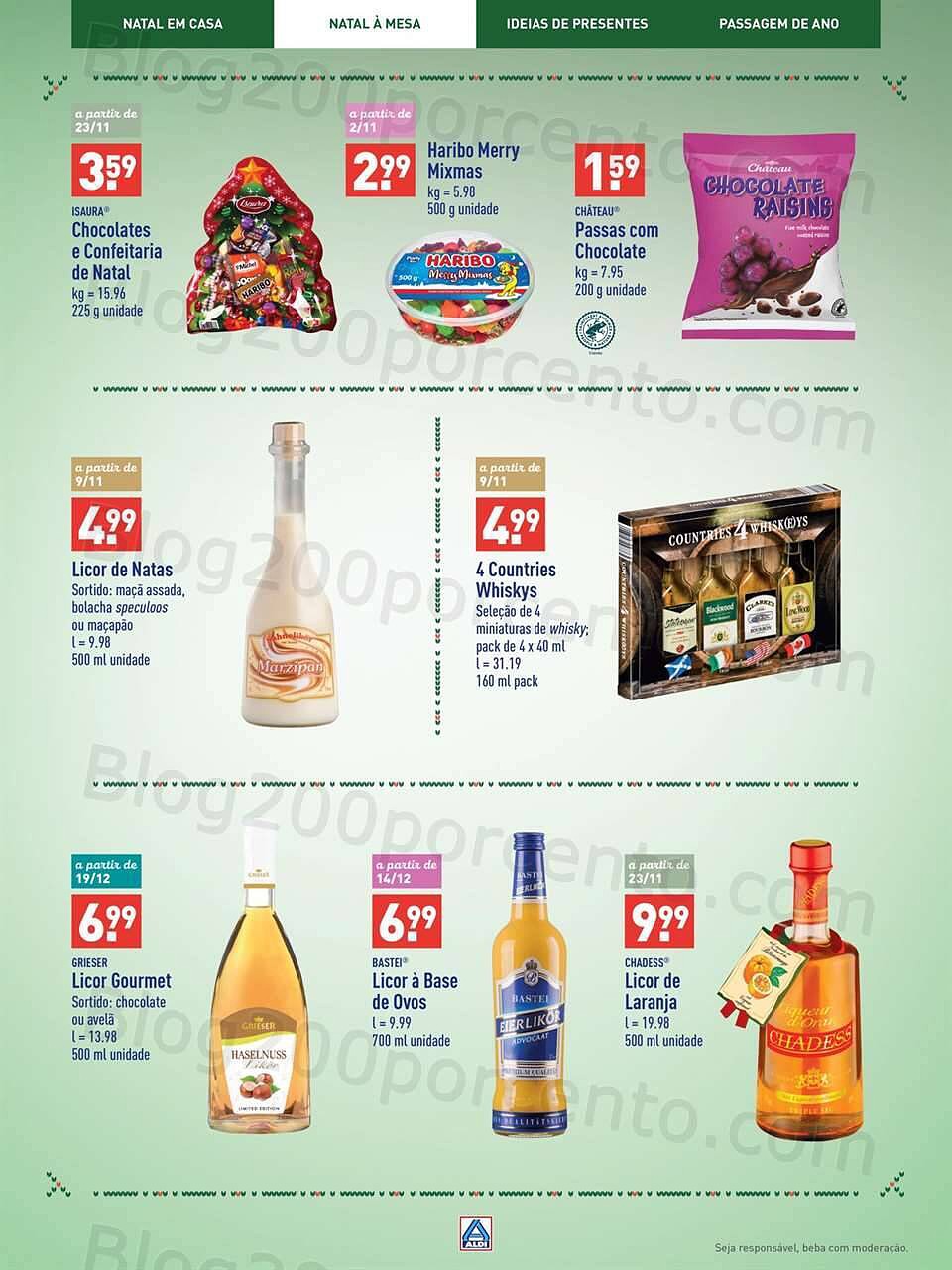 Antevisão Folheto ALDI Natal Promoções até 31 dezembro