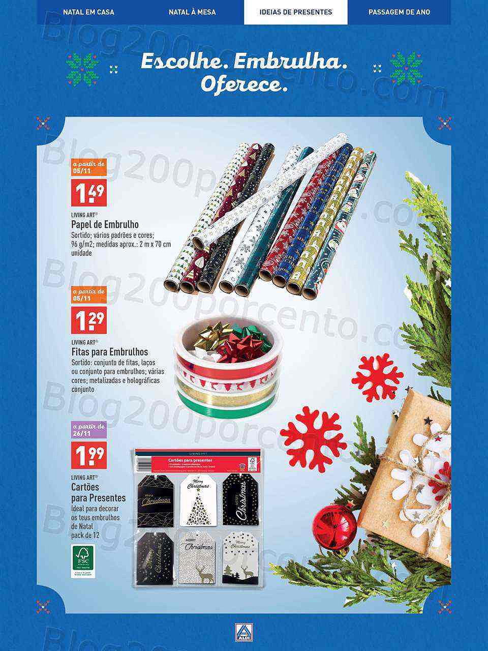 Antevisão Folheto ALDI Natal Promoções até 31 dezembro