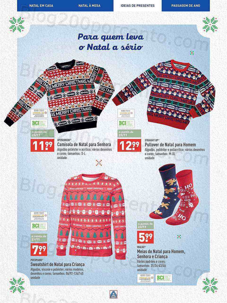 Antevisão Folheto ALDI Natal Promoções até 31 dezembro