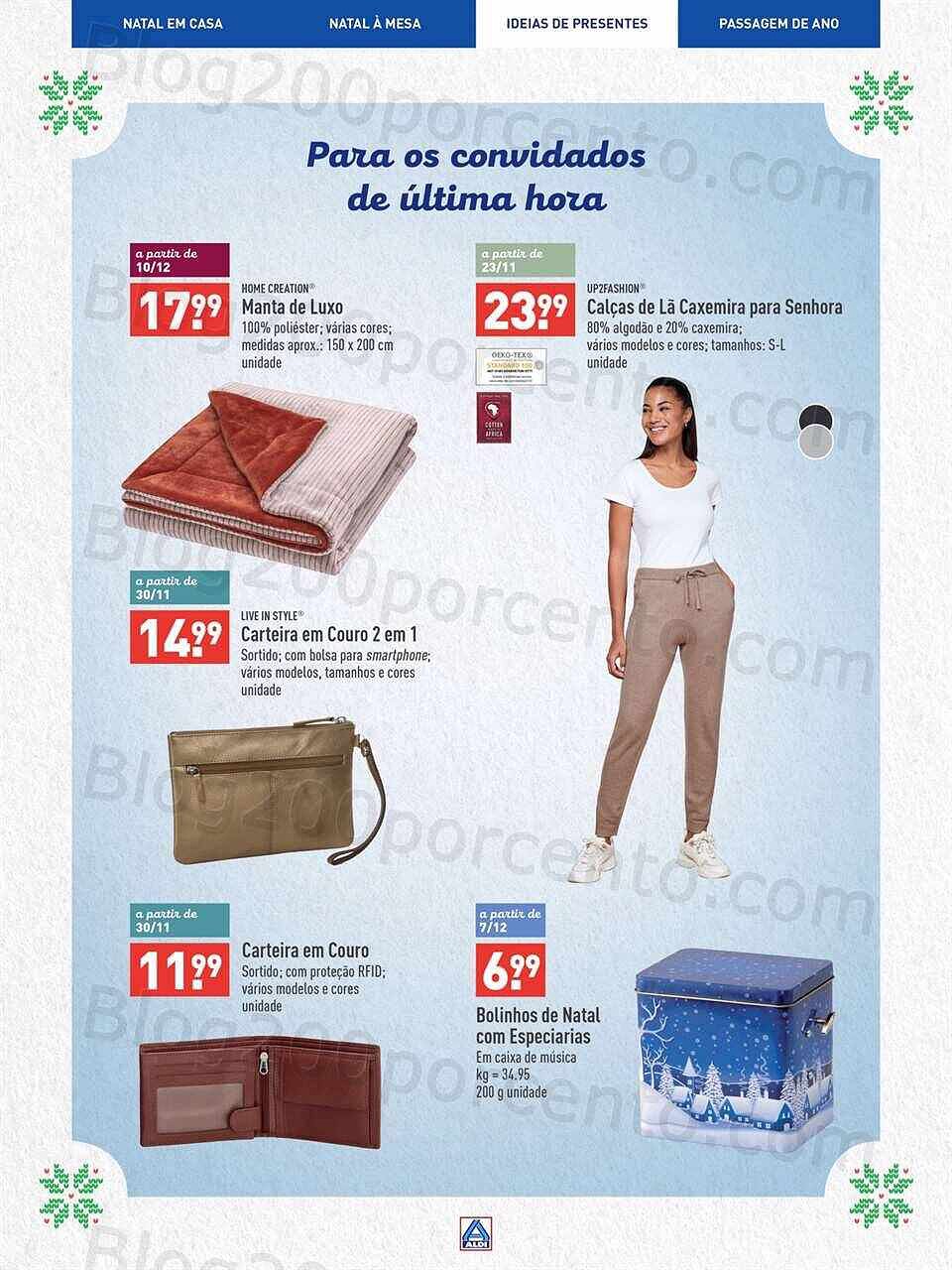 Antevisão Folheto ALDI Natal Promoções até 31 dezembro