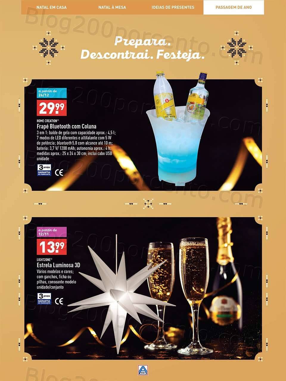 Antevisão Folheto ALDI Natal Promoções até 31 dezembro
