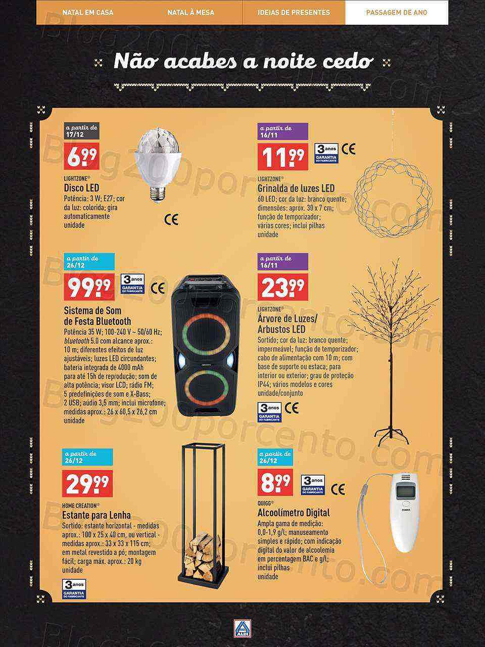 Antevisão Folheto ALDI Natal Promoções até 31 dezembro