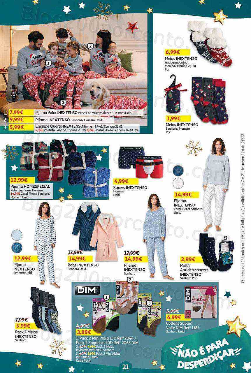 Antevisão Folheto AUCHAN Promoções + Natal Promoções de 7 a 21 novembro