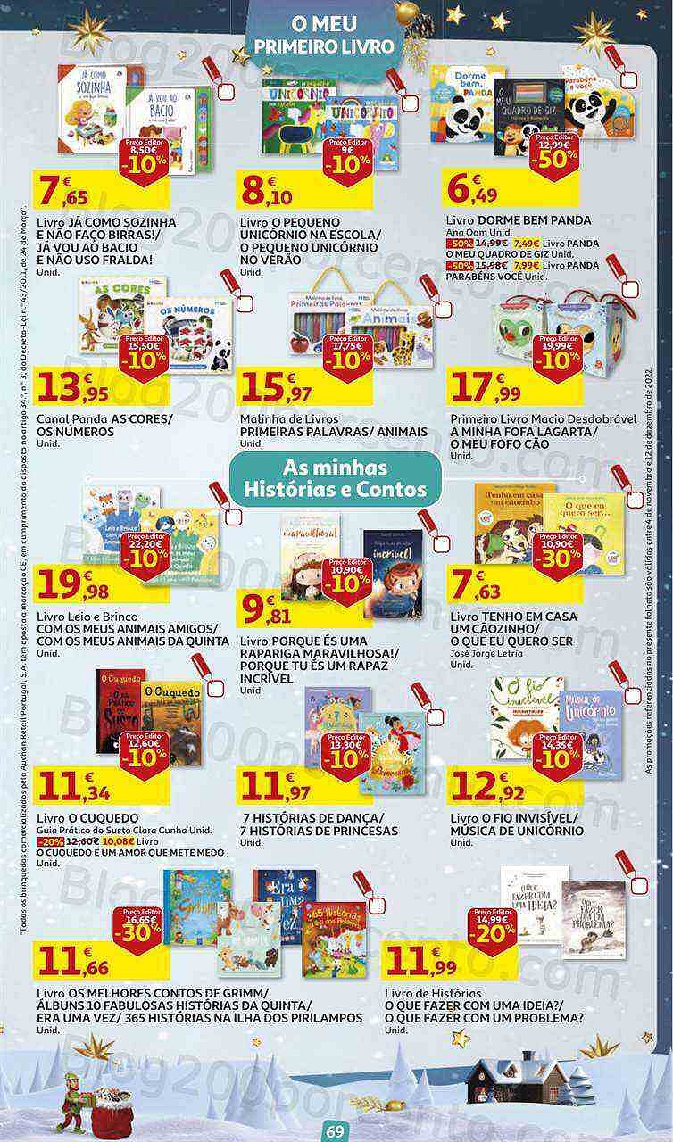Antevisão Folheto AUCHAN Brinquedos Natal Promoções de 4 novembro a 12 dezembro