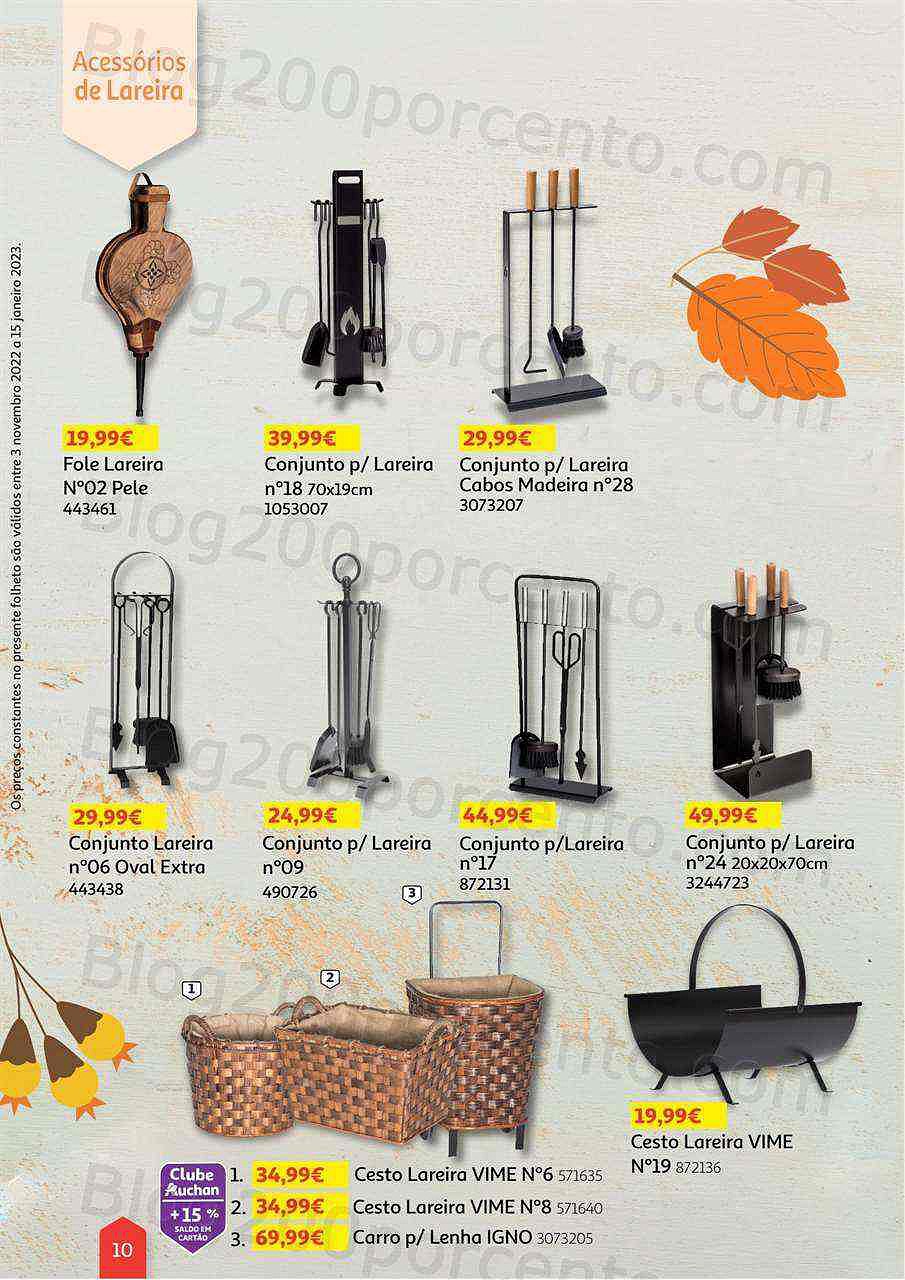 Antevisão Folheto AUCHAN Aquecimento 3 novembro a 15 janeiro