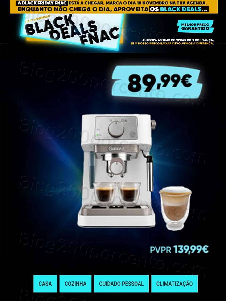 Antevisão Folheto FNAC Black Deals Promoções até 17 novembro