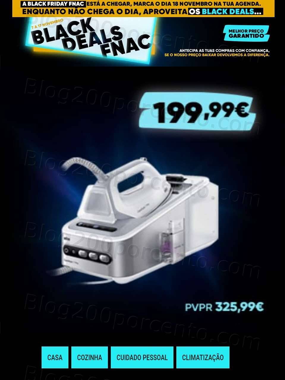 Antevisão Folheto FNAC Black Deals Promoções até 17 novembro