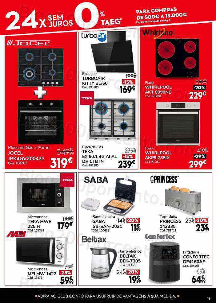 Antevisão Folheto CONFORAMA Black Friday Promoções de 3 a 22 novembro