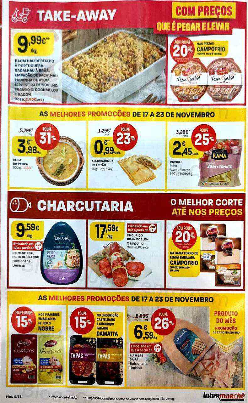 Antevisão Folheto INTERMARCHÉ Promoções de 17 a 23 novembro
