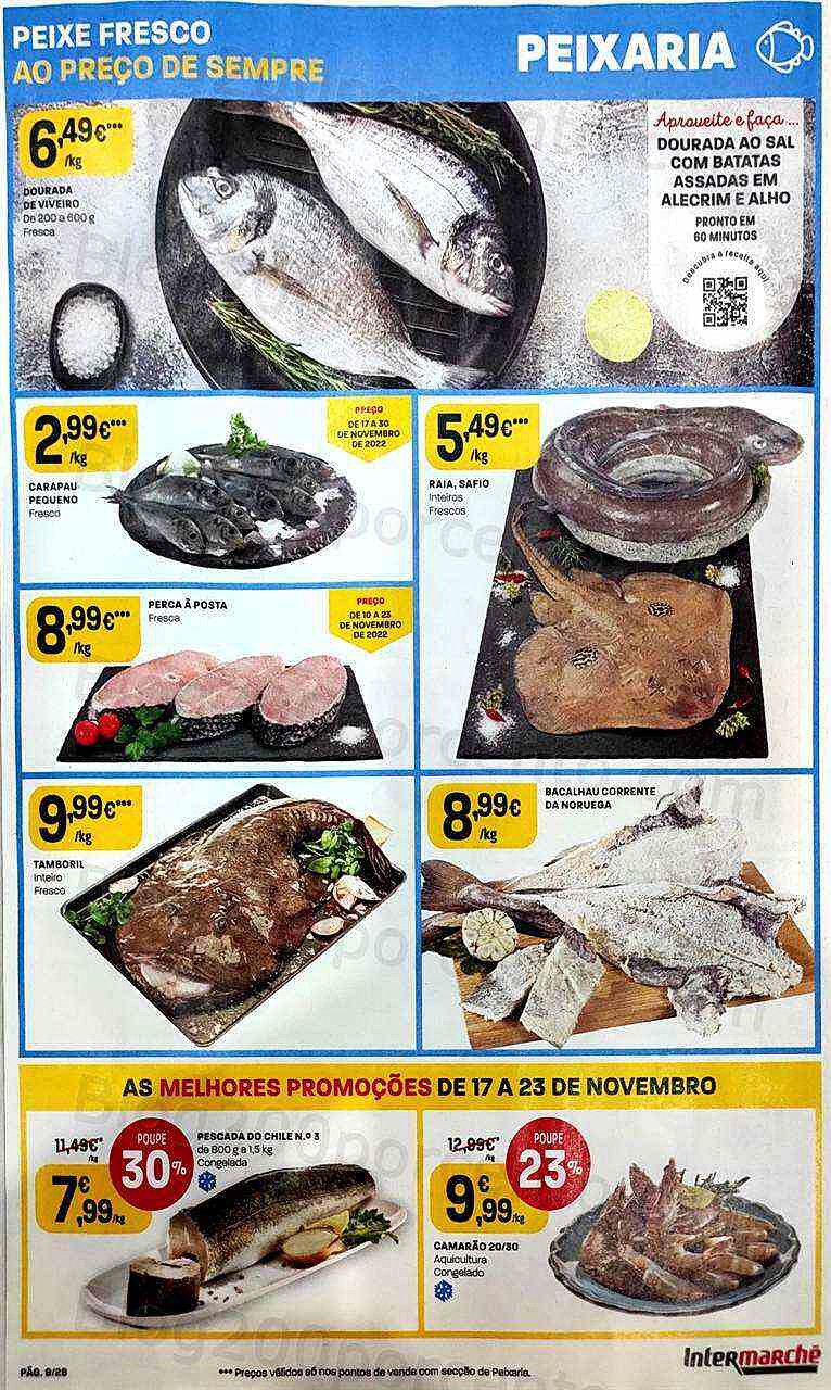 Antevisão Folheto INTERMARCHÉ Promoções de 17 a 23 novembro