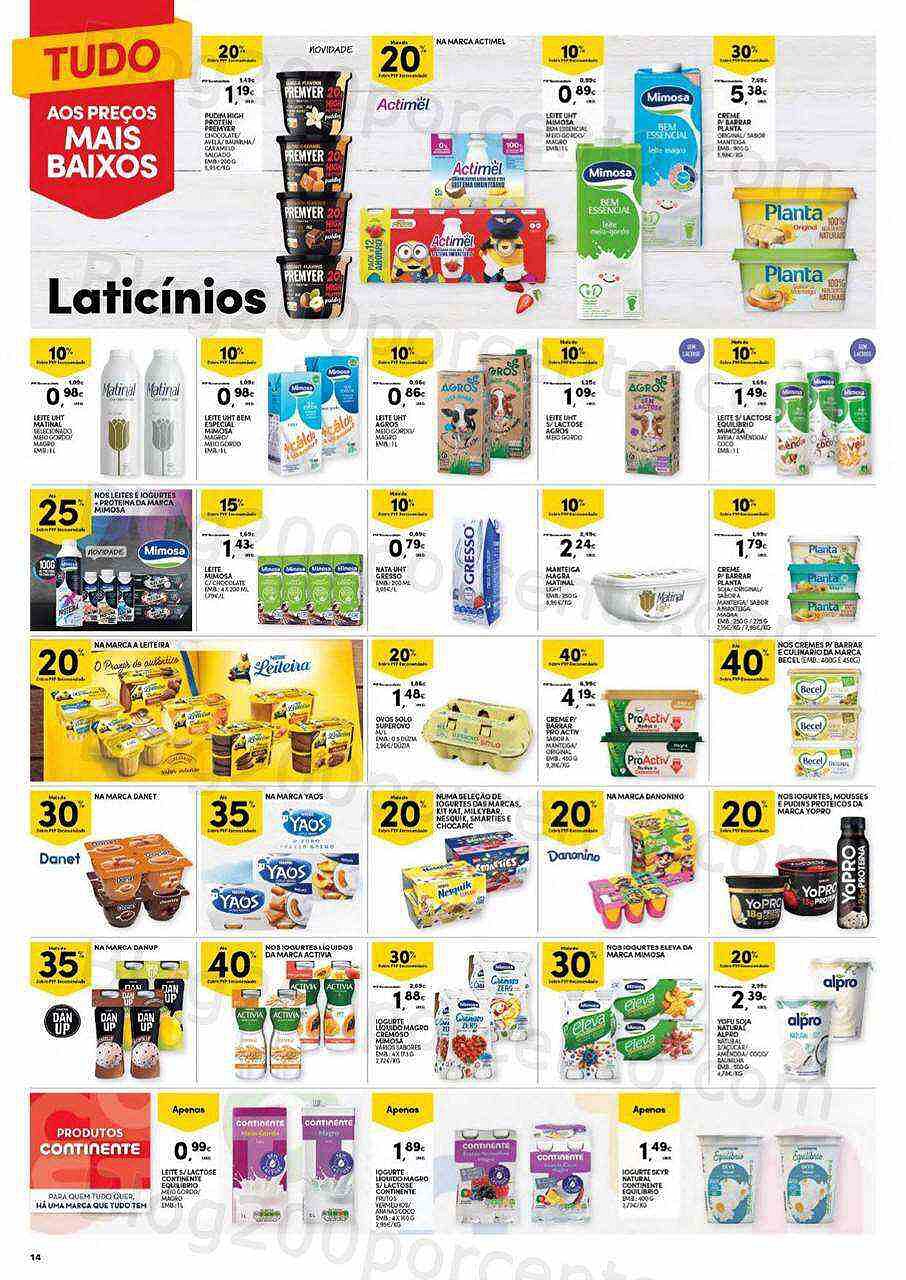 Antevisão Folheto CONTINENTE Modelo - Hiper Promoções de 8 a 14 novembro