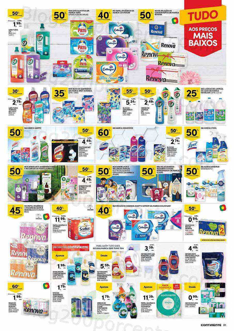 Antevisão Folheto CONTINENTE Modelo - Hiper Promoções de 8 a 14 novembro