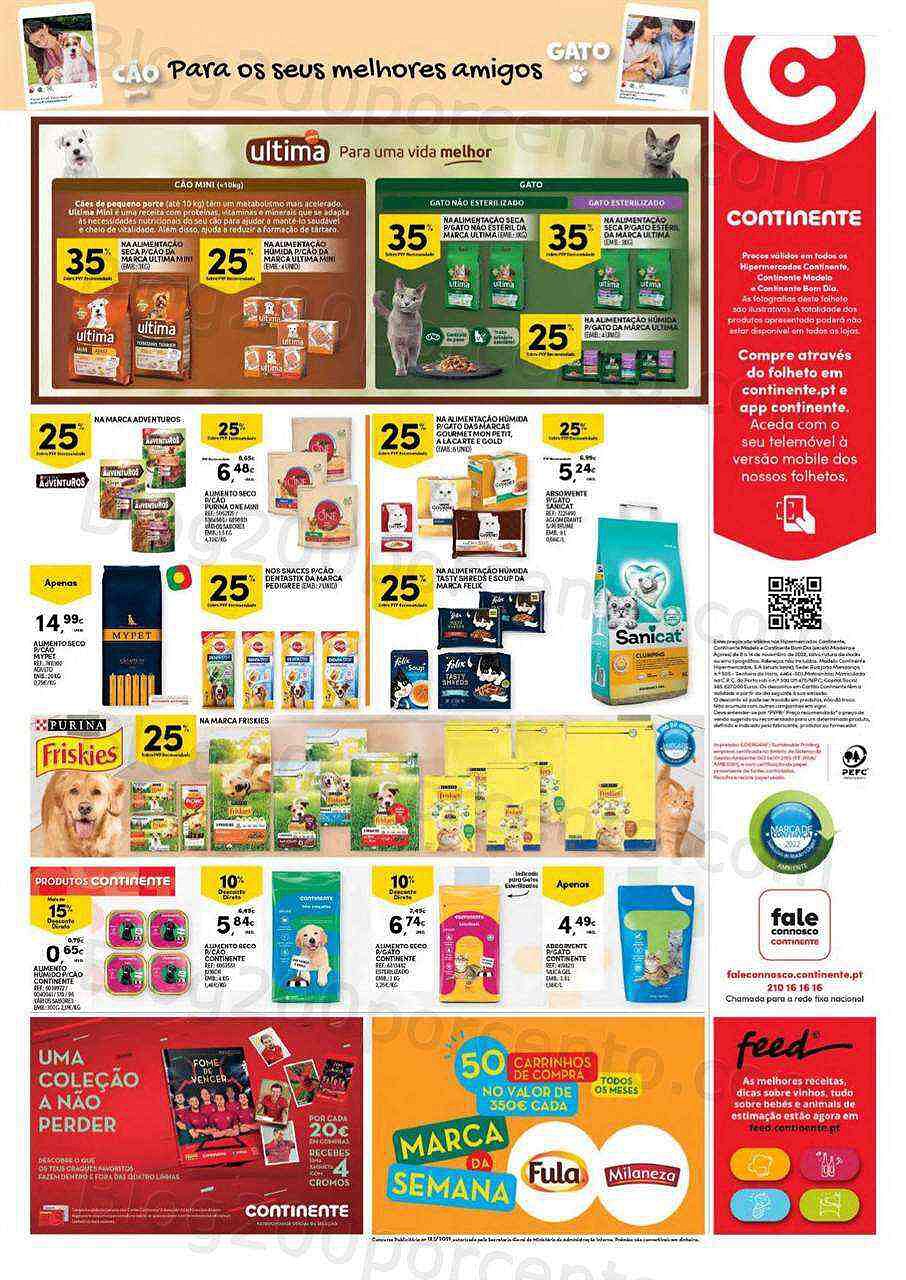 Antevisão Folheto CONTINENTE Modelo - Hiper Promoções de 8 a 14 novembro