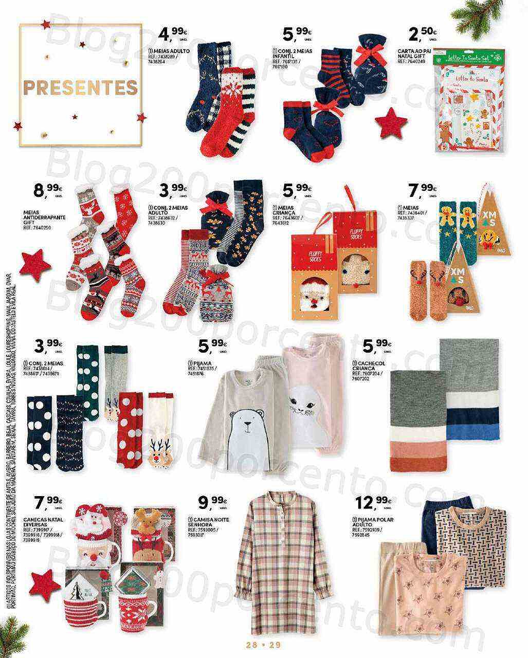 Antevisão Folheto CONTINENTE Decoração de Natal Promoções de 8 novembro a 24 dezembro