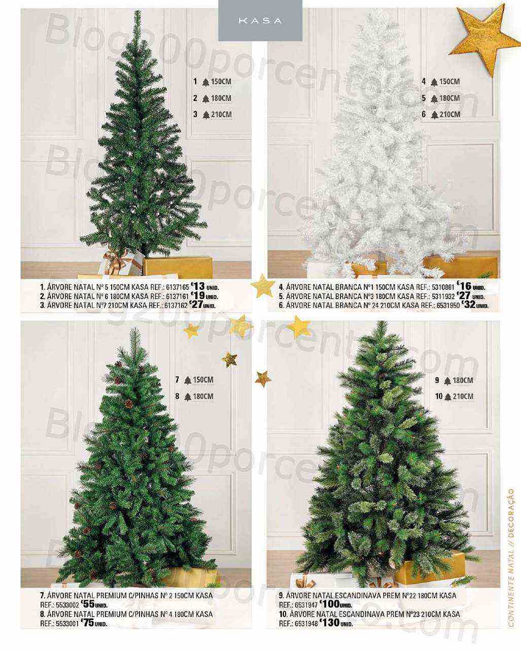 Antevisão Folheto CONTINENTE Decoração de Natal Promoções de 8 novembro a 24 dezembro