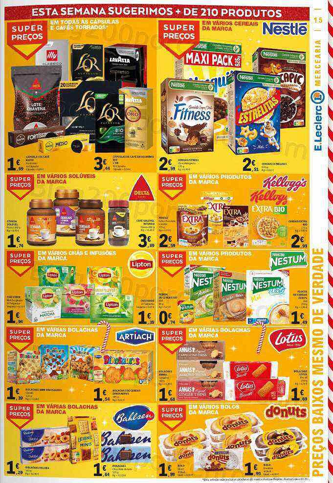 Antevisão Folheto E-LECLERC Promoções de 10 a 16 novembro