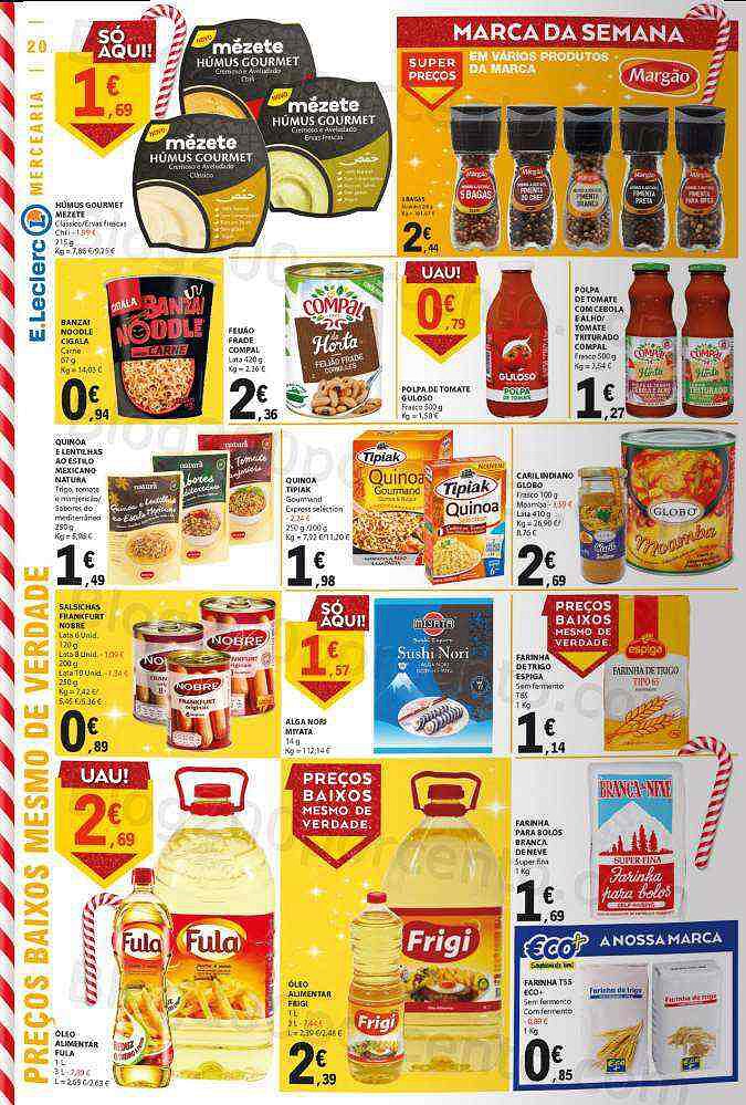 Antevisão Folheto E-LECLERC Promoções de 10 a 16 novembro