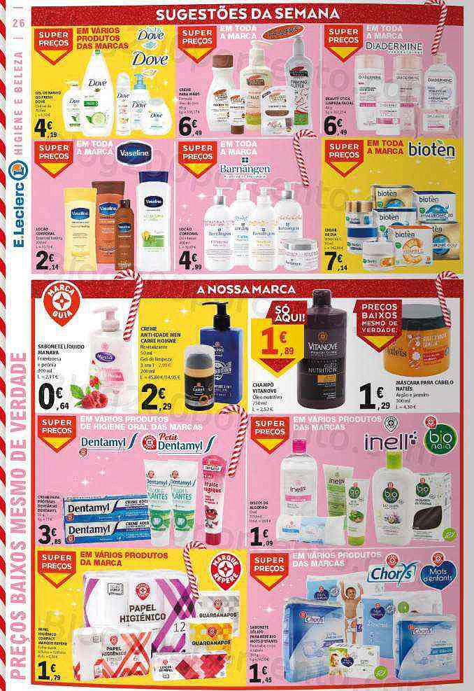Antevisão Folheto E-LECLERC Promoções de 10 a 16 novembro