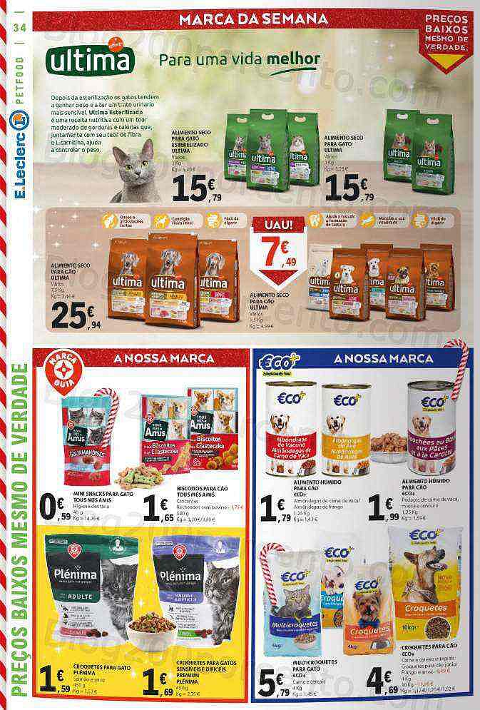 Antevisão Folheto E-LECLERC Promoções de 10 a 16 novembro