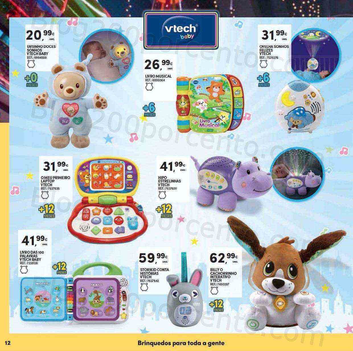 Antevisão Folheto CONTINENTE Brinquedos de Natal Promoções de 8 novembro a 11 dezembro