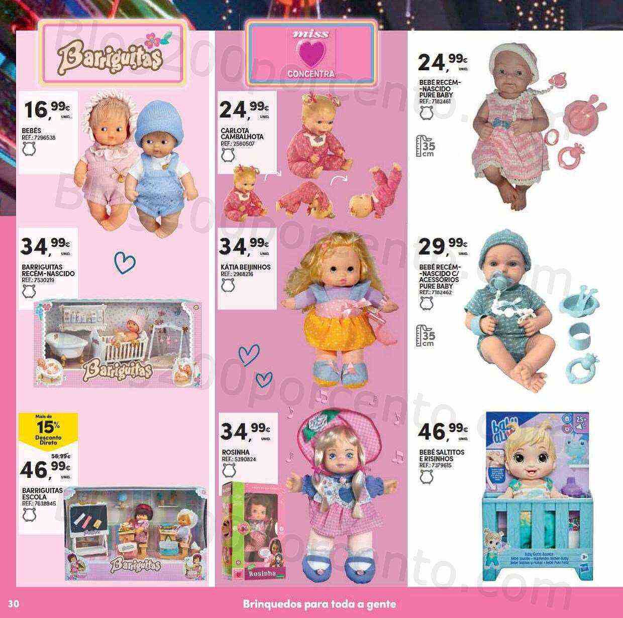 Antevisão Folheto CONTINENTE Brinquedos de Natal Promoções de 8 novembro a 11 dezembro