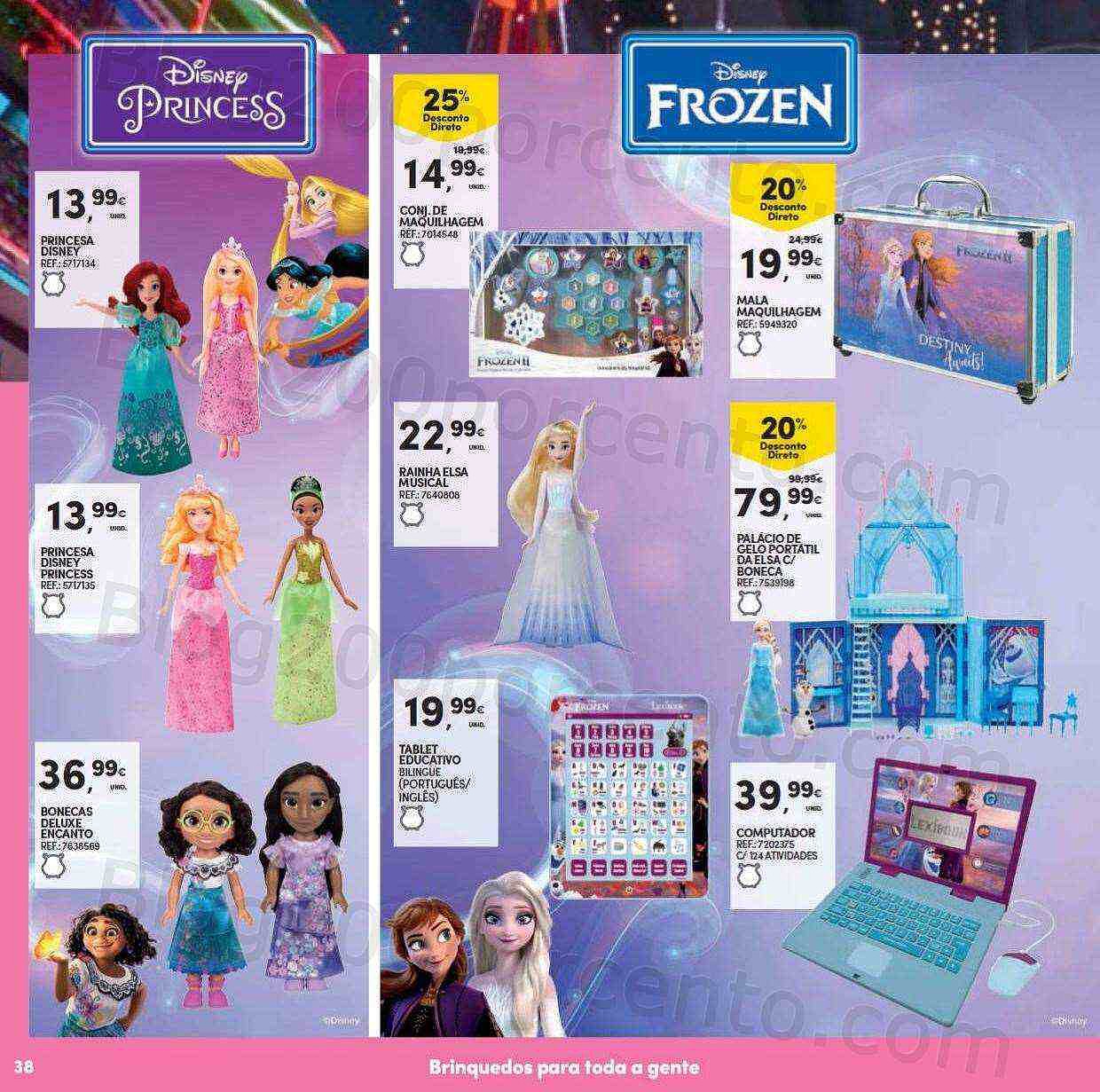 Antevisão Folheto CONTINENTE Brinquedos de Natal Promoções de 8 novembro a 11 dezembro