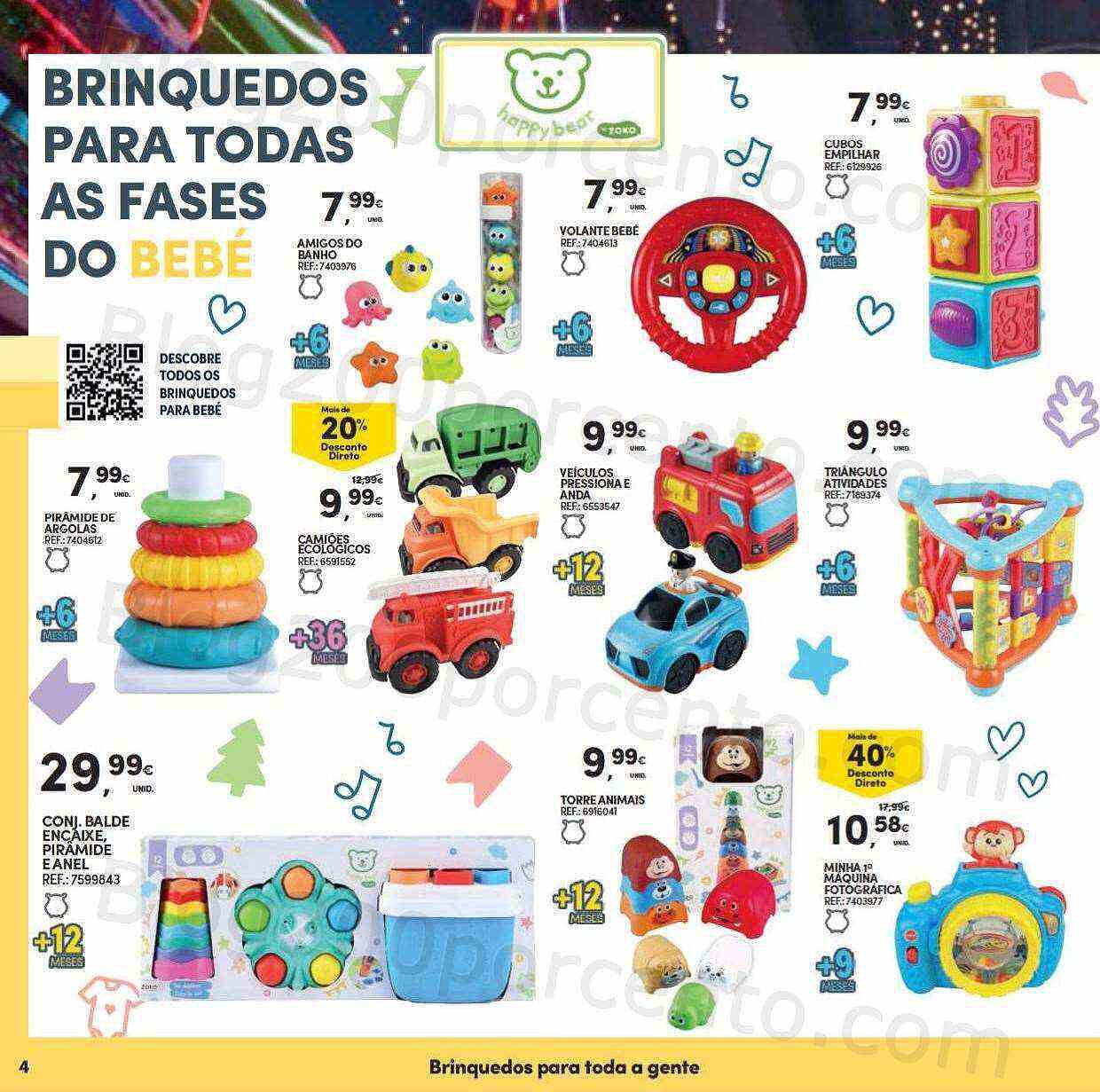 Antevisão Folheto CONTINENTE Brinquedos de Natal Promoções de 8 novembro a 11 dezembro