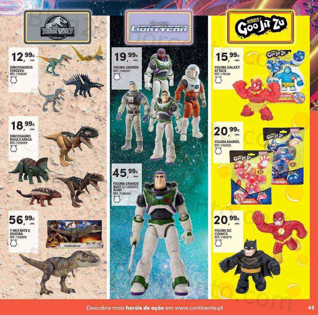 Antevisão Folheto CONTINENTE Brinquedos de Natal Promoções de 8 novembro a 11 dezembro