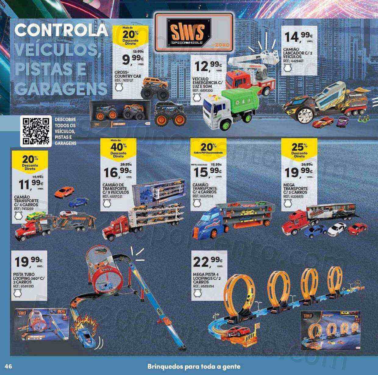 Antevisão Folheto CONTINENTE Brinquedos de Natal Promoções de 8 novembro a 11 dezembro