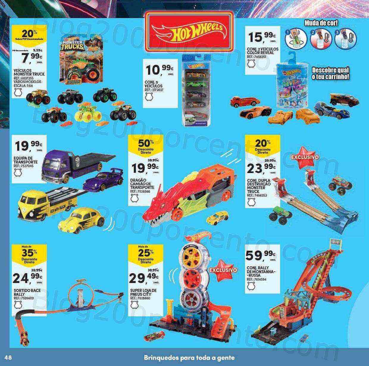 Antevisão Folheto CONTINENTE Brinquedos de Natal Promoções de 8 novembro a 11 dezembro