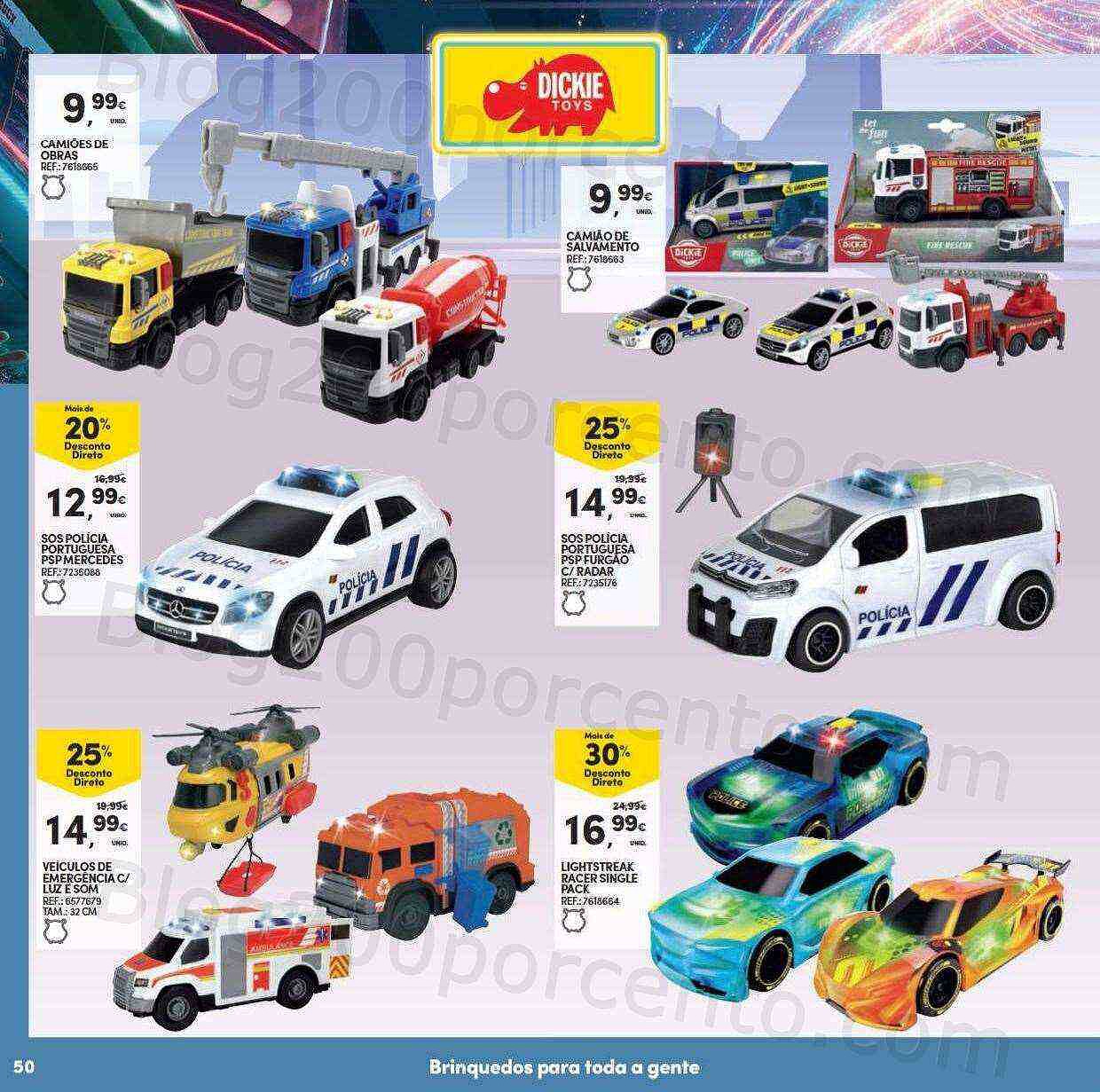 Antevisão Folheto CONTINENTE Brinquedos de Natal Promoções de 8 novembro a 11 dezembro