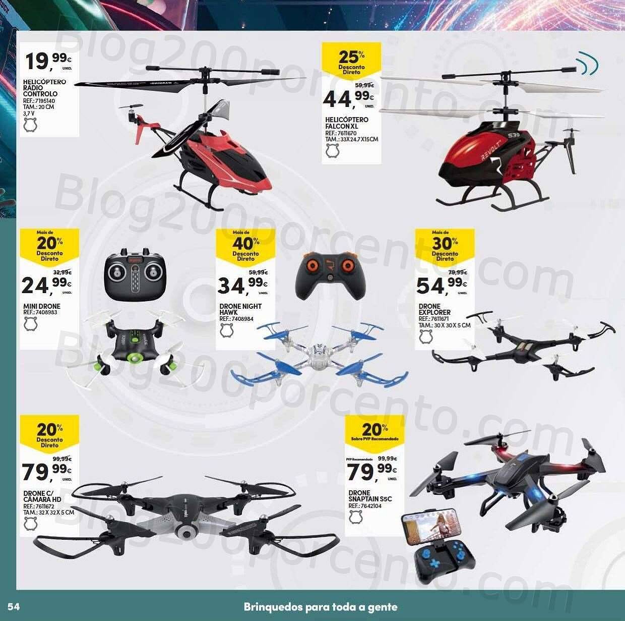 Antevisão Folheto CONTINENTE Brinquedos de Natal Promoções de 8 novembro a 11 dezembro